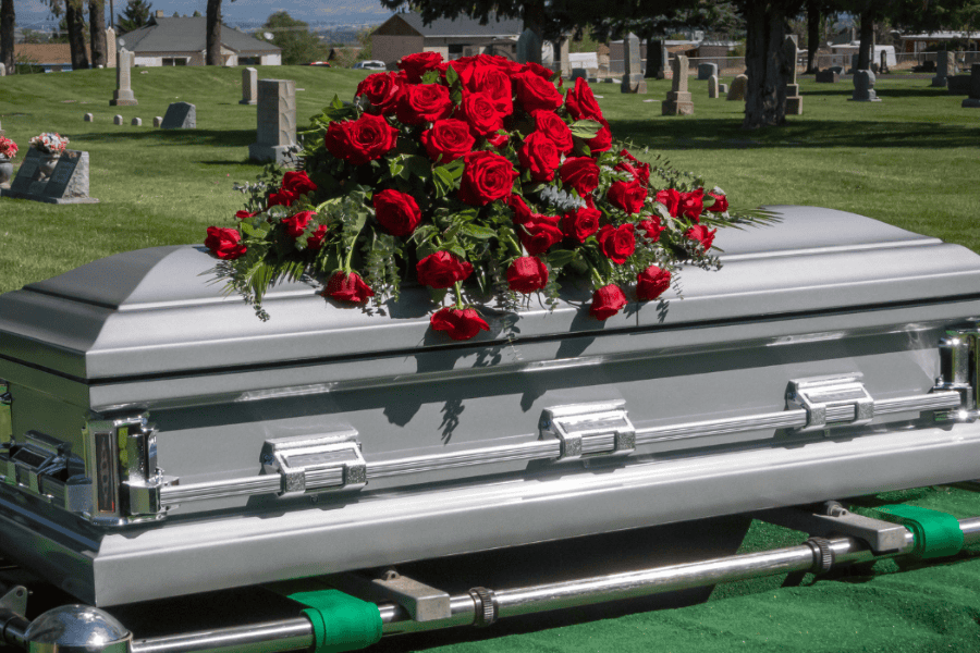 Christian Funeral Banner